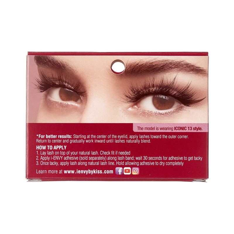 i-Envy 3D Glam Collection Multi-angle & Volume (1 PACK, KPEI13)