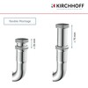 KIRCHHOFF 98801110 P Trap, Draining Fitting for Sink and Washbasin,
