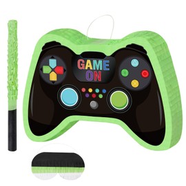 Video Game Controller decoration - Game Party decoration with Blindfold Bat and Stick for Boys Video Game Party Decoration Carnival decoration Game for kids