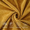 BATTILO HOME Gold Chenille Throw Blanket for Couch, Decorative Fringe
