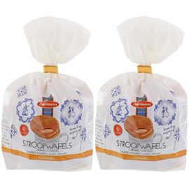 Stroopwafels Pack of 2 - (2x10) Caramel Waffles (290g)