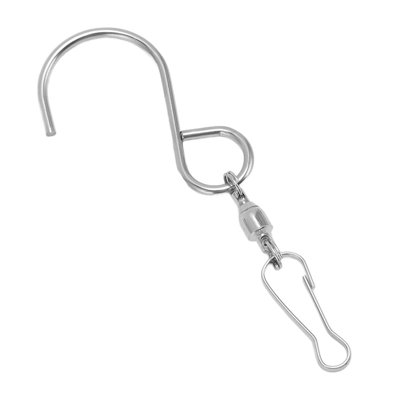 20pcs Wind Spinner S Hook Clips 360 Degree Rotation 304