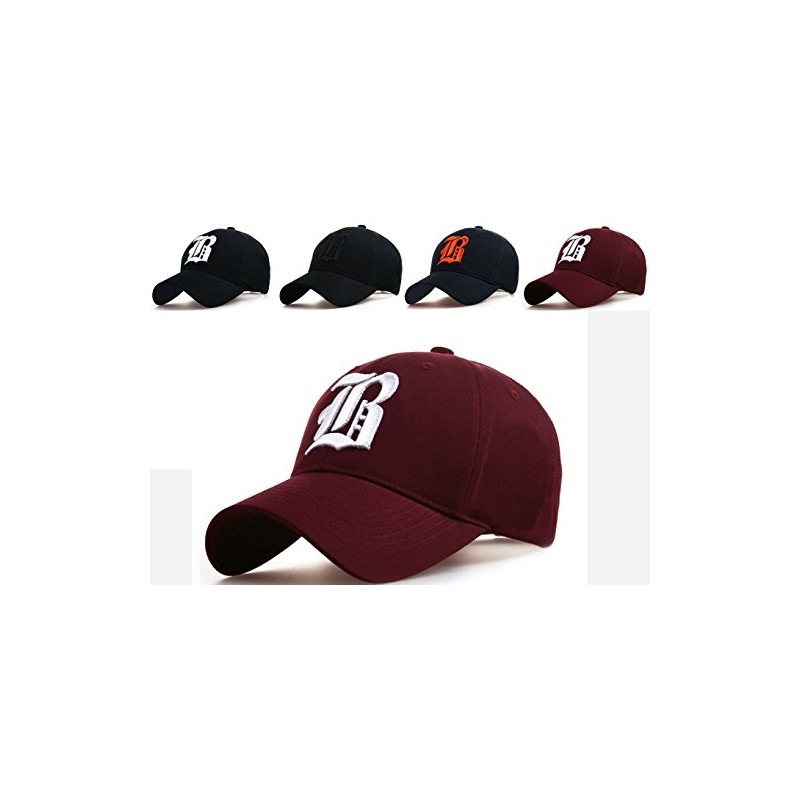 Casual Gothic B Letter Baseball Cap Snap Back Hat Hats