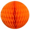 3-pack 5 Inch Honeycomb Tissue Paper Balls (Orange)