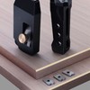 2Pcs Chamfer Plane Aluminum Alloy Edge Trimmer Corner Banding Woodworking