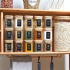 ComSaf 16Pcs Glass Spice Jars with Bamboo Lid, 6oz Airtight