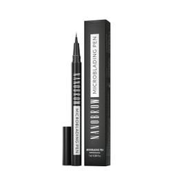 Nanobrow Microblading Eyebrow Makeup Marker Brown - Eyebrow Effect, Enhanced, Dense and Filled Eyebrows