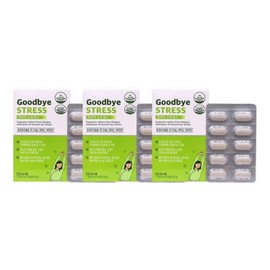 Rhodiola extract Goodbye Stress Theanine nutritional supplement 1300mg 60 tablets 3 units / 홍경천 추출물 굿바이 스트레스 테아닌 영양제 1300mg 60정 3개