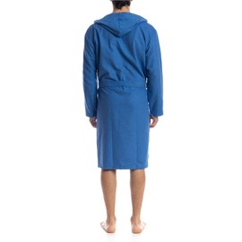 o-day Microfibre Bathrobe for Men Women Space Saving Unisex Adult Bathrobe with Pockets and Belt Ideal for Travel Pool Gym Lightweight Soft, royal
