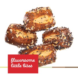 Katz Gluten Free Everything Soft Pretzel Nuggets Case of 3