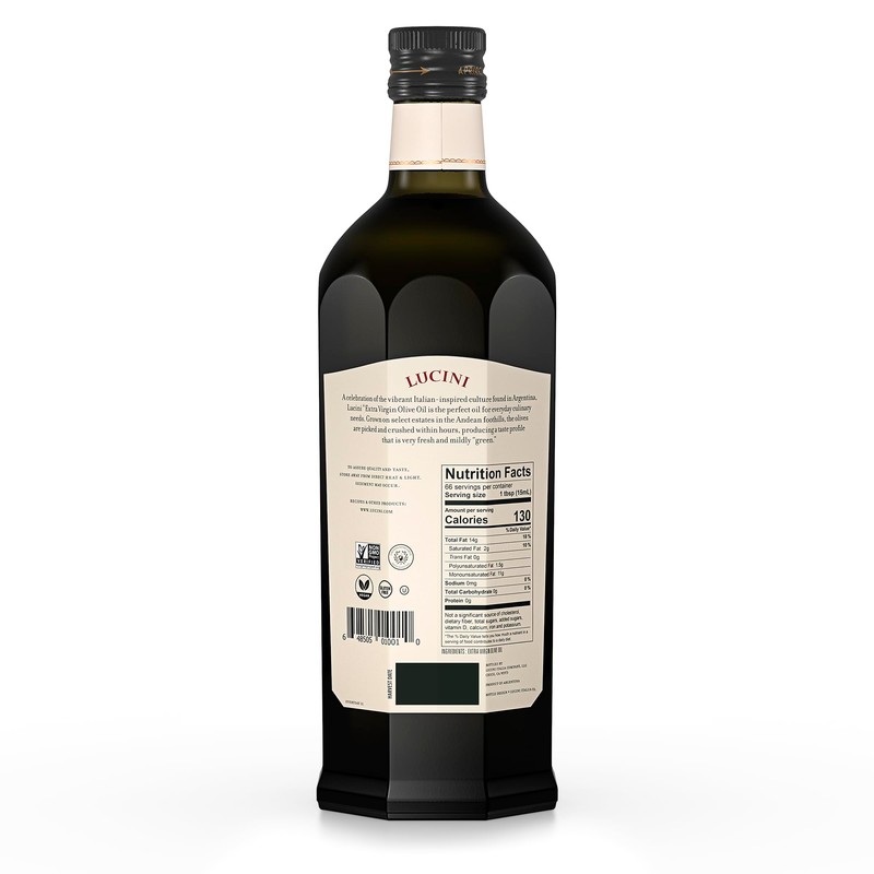 Lucini, Everyday Extra Virgin Oil Olive, 33.8 Oz