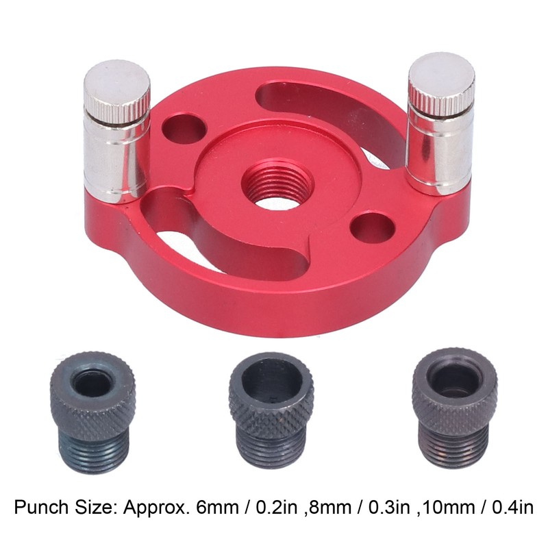 Vertical Dowel Jig Round Aluminum Alloy Self Centering Drill Guide