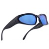 YUNBLL&KO Y2K Sunglasses for Men Women Trendy Wrap Around Sun