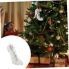 Ciieeo 6Pcs Cute Mini High Heel Xmas Ornaments Lightweight Decorative