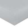 Silver Grey Double fitted sheet Non-iron, Soft, Plain 200TC polycotton