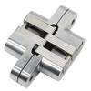 (1 Pair) Hidden Door Hinge, Stainless Steel, Hidden Barrel Wooden