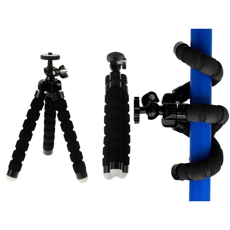 Acuvar 6.5 Inch Bendable Tripod for Small Digital Cameras Compact