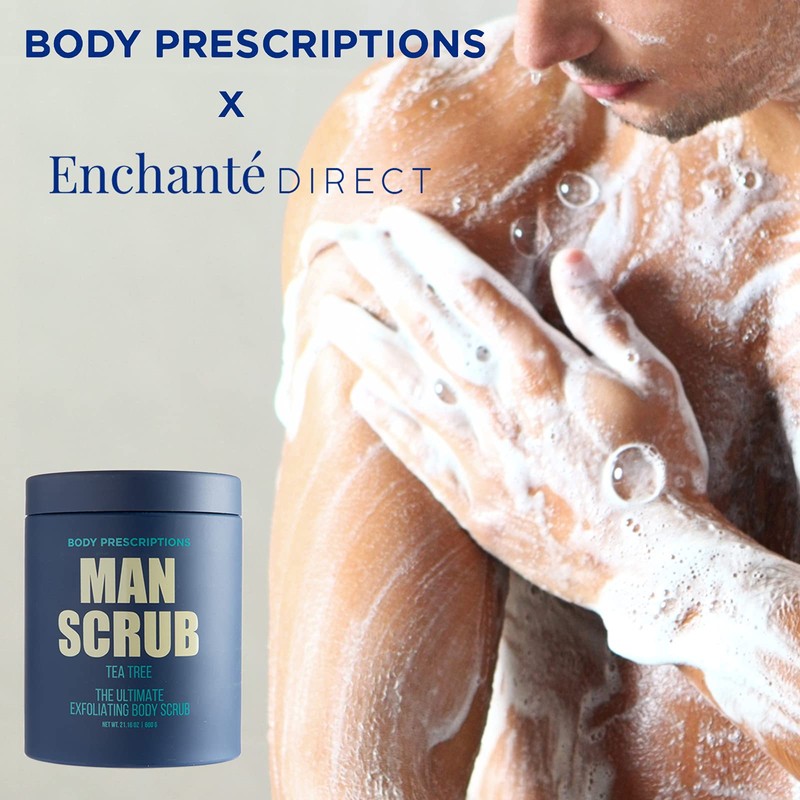 Body Prescriptions Men’s Exfoliating Body Scrub – Ultimate Skin Cleansing