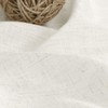 Nanspring - Cortinas naturales para café, 54 pulgadas de largo,