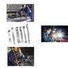 Hibucuo Auto Trim Removal Tool Set Stianless Steel, 6pcs Fastener