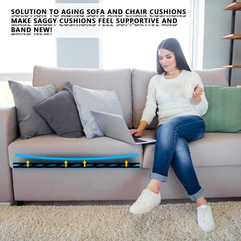 HZCGJMY 22''x22'' Couch Cushion Support for Sagging Cushions, Sofa Cushion