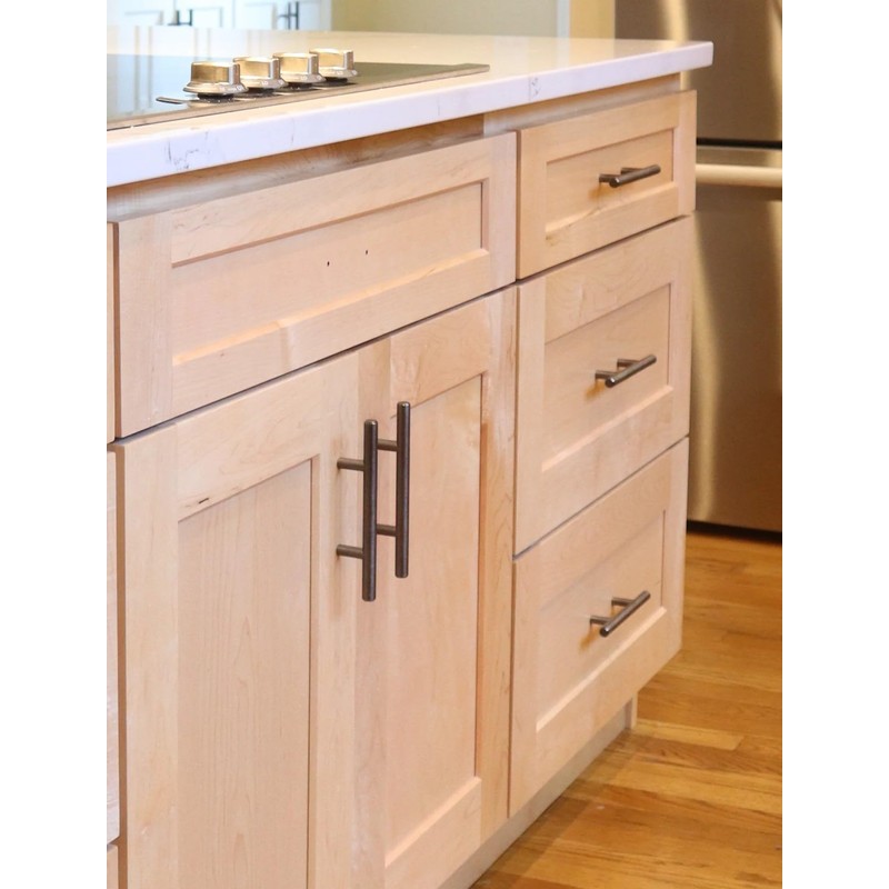 ONESTOCK Unfinished Maple Shaker Cabinet Drawer Front Replacement - 14.75W