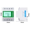 DEWIN Electricity Meter, 3 Phases, Three-Phase Meter, DIN Rail Tuya
