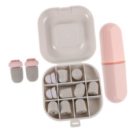 TEHAUX 1 Pair Soundproof Reusable Sound Blocking Sleep for Travel for Noise Reduction for Work Music Silica Gel