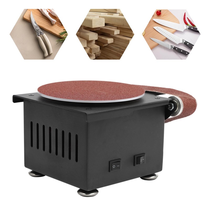 3 in 1 Mini Belt Disc Sander,6 Inch Sanding Disc