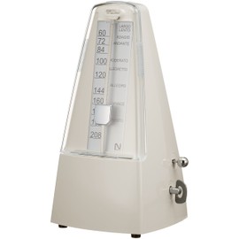 Nikko Nikko Metronome with Large Letters, White, 261