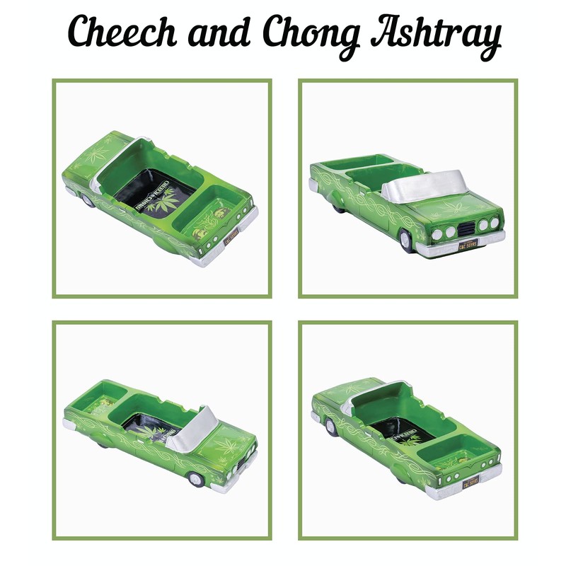 Cheech and Chong Special Edition 50th Anniversary Ashtrays - Design
