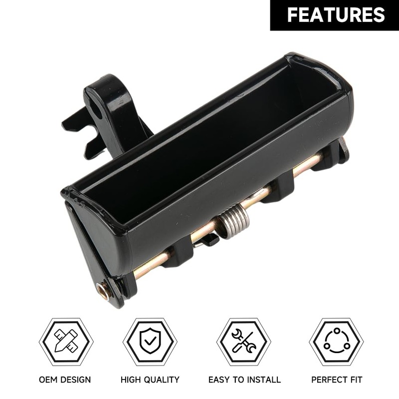 YOLLKY Tailgate Rear Trunk Hatch Lock Handle Assembly - Compatible