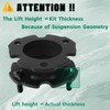 SCITOO 2.5 inch/ 2-3 inch Front/Rear Lift Leveling Kit 2.5"/