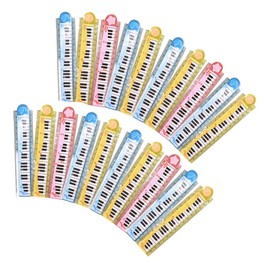 STOBOK 20pcs Adorable Boys and Girls Folding Rulers Random Color Multi-Function Straight Rulers for Students Lightweight and Portable School Stationery for Boy Girl