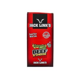 Jack Link Beef Stick Beef & Cheese Jalapeno Sizzle 16/1.2Oz