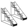 mustry Coffee Syrup Rack for Coffee Bar Accessories, Coffee Syrup