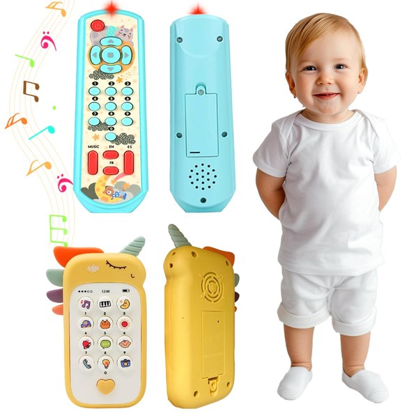 Koolbitz Baby Musical Phone & Remote Toy Set for Sensory