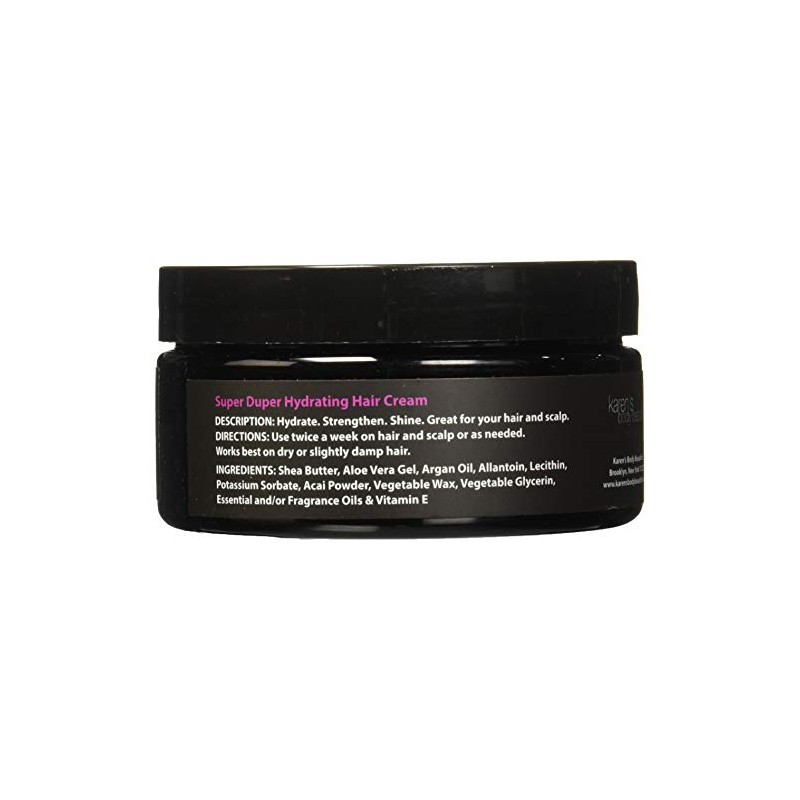 Karen's Body Beautiful Super Duper Hydrating Hair Cream Pomegranate Guava,