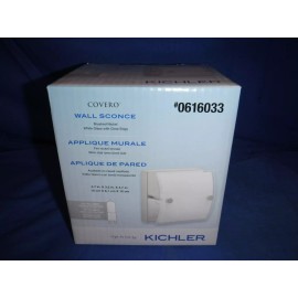 Kichler Covero Brushed Nickel Wall Sconce 0616033  4.7" X 3.2" X 4.7 Brand new