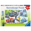 Ravensburger - Policias en Accion Rompecabeza de 147 Piezas, Multicolor,
