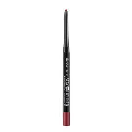 essence Stay 8h Waterproof Lip Pencil, Lip Liner Pencil, Mask-Proof, Kiss-Proof, No. 06 Now or Never, Red, Colour-Intensive, Matt, Vegan, Waterproof, Microplastic Particulate Free (0.28 g)
