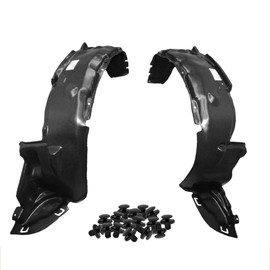 Parts N Go Fender Liner Set w/Clips For 1992-1995 Civic Front Driver & Passenger Side Left Right HO1248102 HO1249102 74151SR3000 74101SR3000