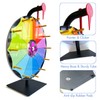 Leeuoe 12 Inch Editable&Erasable Prize Wheel 12 Slots Heavy Duty