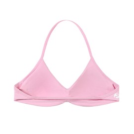 AUROLA Influence Strappy Bra Sports Bras for Women, Backless Padded Impact Strappy Bra for Workout Gym Yoga with Removable Cups,Sweet Pink,L