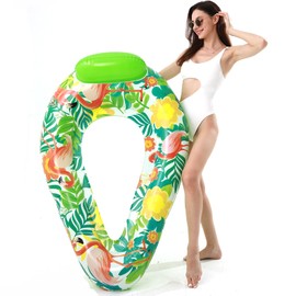 2 Packs Inflatable Pool Floats for Adult,Floating Lounge Chairs,Floating Chair for Party Summer Water Beach Lake Fun Inflatable Pool Lounge Floats - Premium Comfort for Relaxation in Water