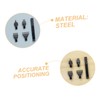 CHILDWEET 1 Set Detachable Leather Hole Punch Tool Kit DIY