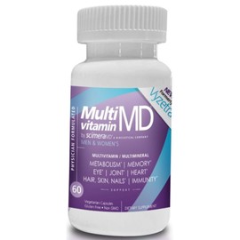 ScimeraMD® MultivitaminMD Full-Spectrum Supplement Capsule with Minerals, Antioxidants, and Superfood Combination for Metabolism, Joint Support, Hair, Skin, and Nails, 60 CT