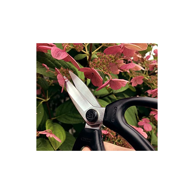 Tijeras japonesas de jardinería, longitud total de 7 pulgadas, para