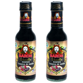 2 Pack Vanilla Essence 155ml Baking Cocktail Drink Dessert Cooking Extract