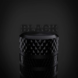 Tyre Valve Metal Dust Caps – 4pcs Anodized Aluminium Tyre Valve Caps, Corrosion Resistant, Universal Fit for Cars, Trucks, Motorcycles, SUVs, and Bikes (Black)